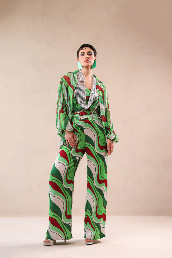 The all green co-ord set