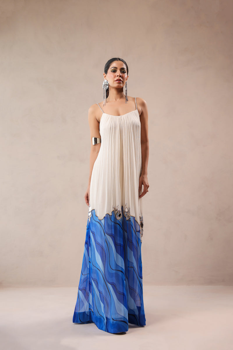 The L.A Bling Mirror ruched jumpsuit