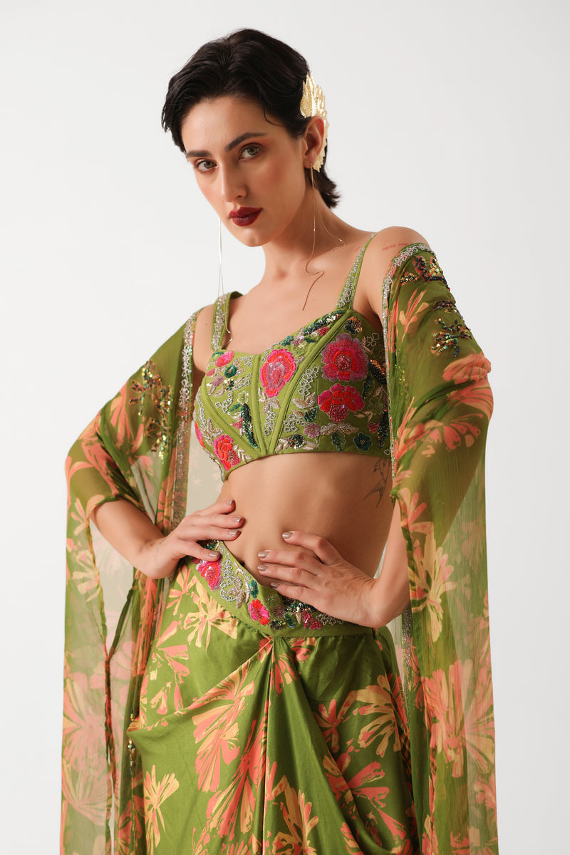 The Avacado Green Teriza Set