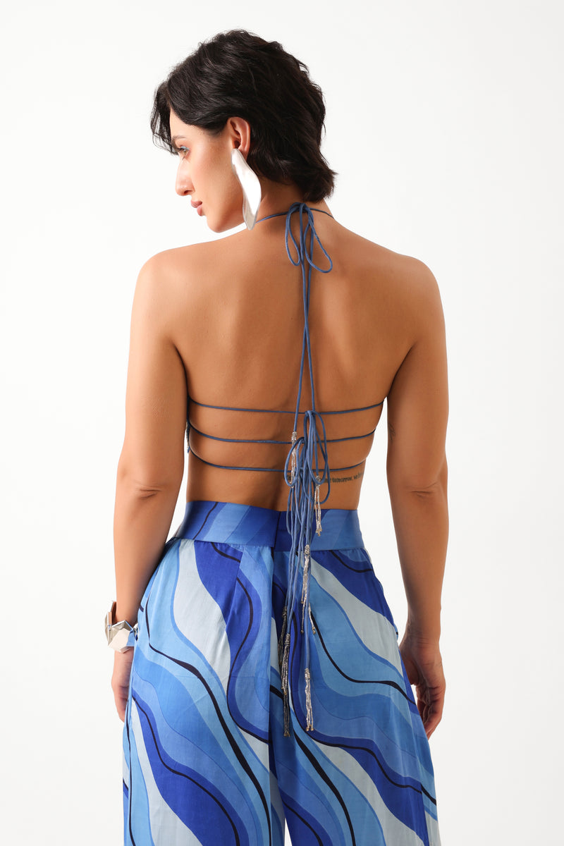 The celeb Halter Pant Set