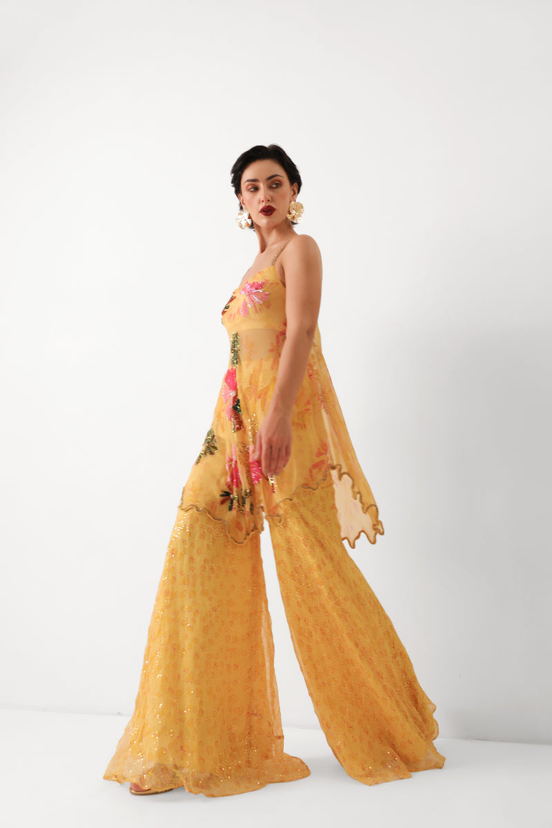 The Kal-katta Bageecha Sharara Set